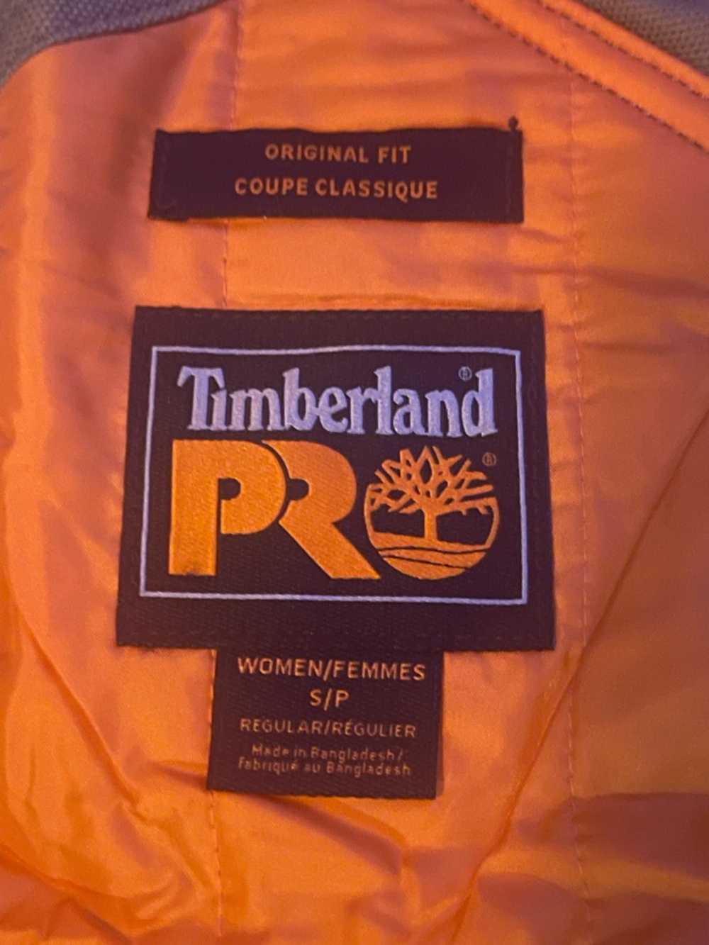Timberland Brown Canvas Bib Overalls - Picture 2 of 3